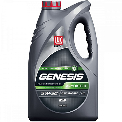 Масло моторное 5W30 LUKOIL GENESIS ARMORTECH JP, SP-RC/GF-6A Cинтетическое 4л