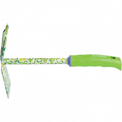Мотыжка комбинированная, 65 х 310 мм, стальная, пластиковая рукоятка, Flower Green, Palisad