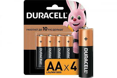 Элемент питания Duracell LR6-4BL BASIC