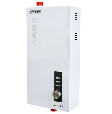 Котел электрический 9 кВт, 90 кв.м, ZOTA Balance V2 (220/380 В)