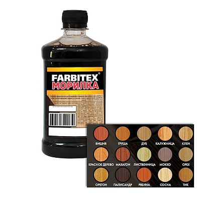 Морилка "FARBITEX" водная сосна, 0,5л