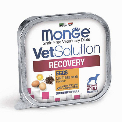 Корм Monge VetSolution Dog Рекавери для собак при восстановлении питания в период выздоровления 150г
