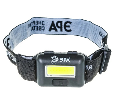 Фонарь налобный с влагозащитой,GB-607, 3Вт COB LED Extra, 3хААА, ЭРА