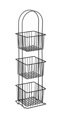 Стеллаж ЧМЗ 22x22x88.7 см, черный