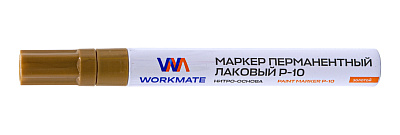 Маркер-краска цвет золотистый, ширина линии 2-4 мм