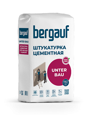 Штукатурка цементная Bergauf Unter Bau 25 кг