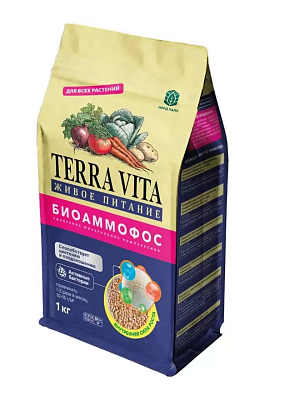 Биоаммофос TERRA VITA удобрение минеральное комплексное пак 1 кг