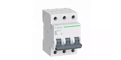 Автоматический выключатель 3P 25А City9 (АВ) С 4.5kA 400В Systeme Electric 
