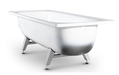 Ванна стальная ANTIKA 1200*700*400, 110л (комплект ножек), без сифона