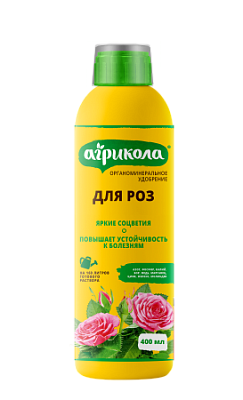 Удобрение Агрикола Аква для для комнатных и садовых роз, Ж (фл 400 мл) 