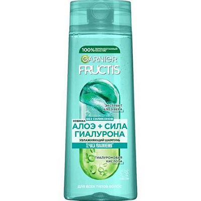 Шампунь FRUCTIS Алоэ Гиалурон 400мл