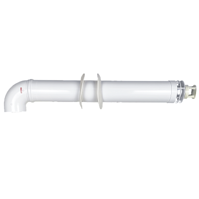Комплект дымохода АНТИЛЕД 60/100 - 1000 мм(Baxi (кроме ECO Nova/Classic), Ariston, Vaillant, Viessma