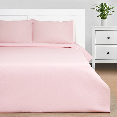 КПБ Этель евро Crystal rose 200*215, 220*240, 50*70-2 шт, 100% хлопок, поплин 125г/м2 