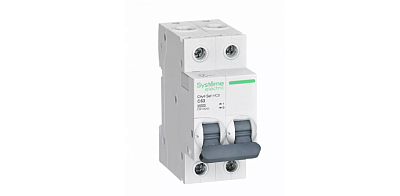 Автоматический выключатель 2P 63А City9 (АВ) С 4.5kA 230В Systeme Electric 