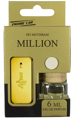 Ароматизатор бутылочка Million,  6мл не марка