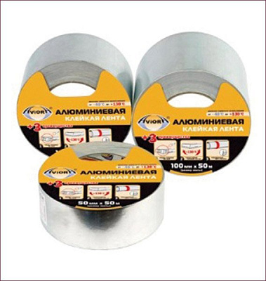 Лента алюминиевая AVIORA 50мм*50м//24