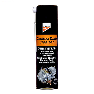 Очиститель карбюратора и дроссельных заслонок Kangaroo Choke&Carb Cleaner, 520мл