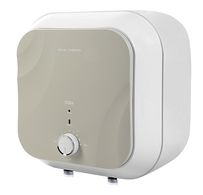 Водонагреватель 10 л, 2 кВт, над мойкой, эмаль, Royal Thermo RWH 10 Stilla O (В 324 Ш 324 Г 277)