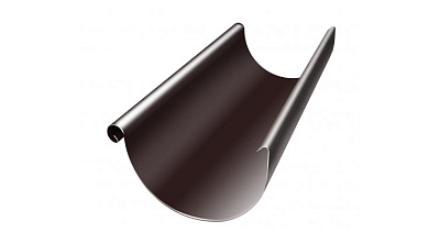 Желоб водосточный GrandLine d=125 L=3.0м. (сигнально-белый)