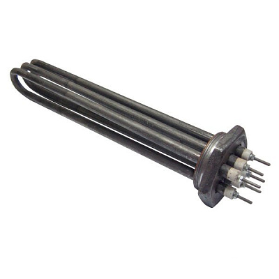 Блок ТЭН 12 кВт 2,5" черная сталь
