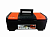 Ящик для инструментов Boombox 16"" (39*22*16см) пластик, доп съемный лоток, черн/оранж.