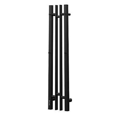 Полотенцесушитель электрический Point Фрея  П2 140x800 диммер слева, черный