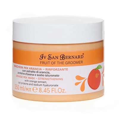 Маска ISB Fruit of the Groomer Orange восст. для слаб. выпад. шерсти с протеинами овса 250м не марка