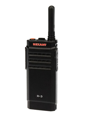 Портативная профессиональная радиостанция REXANT R-3 16каналов 1500 мА*ч UHF (400-470 МГц)