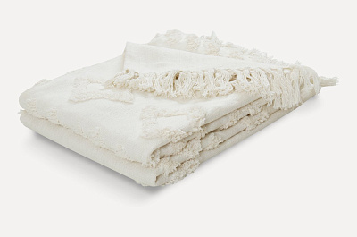 Плед Линдо White 130x170 см. цвет: белый