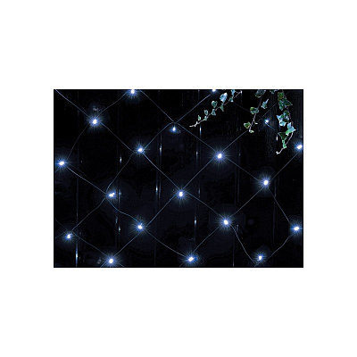 Сеть 150 LED на солнечной батарее холодный свет 2м*1,35м ERASS024-15  ЭРА 