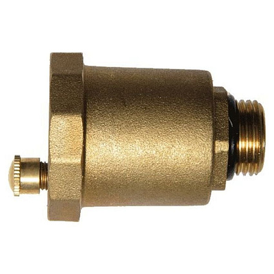 Воздухоотводчик автоматический вертикальный, 1/2", латунь