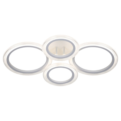 Светильник потолочный светодиодный ЭРА Модерн Ring CLL-1 59Вт. 3000-6000К, 3285Лм., белый