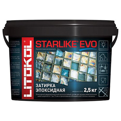 Затирка эпоксидная STARLIKE EVO CACAO/КАКАО S.230 (2,5kg)