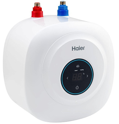 Водонагреватель 10 л, 2,0 кВт, под мойкой, эмаль, Haier ES10V-EQ2 (В 340 Ш 340 Г 290)