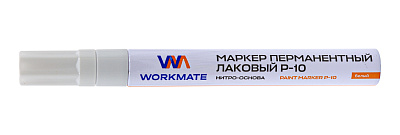 Маркер-краска цвет белый, ширина линии 2-4 мм