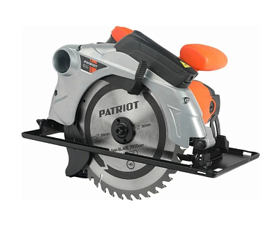 Пила циркулярная PATRIOT CS 212, мощность 1800Вт, пильный диск 210х30 мм