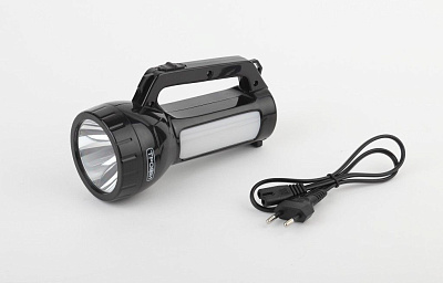 Фонарь прожектор аккумулятор PA-504 Трофи 1Вт LED SMD боковой светильник -24 SMD LED 2 режима 