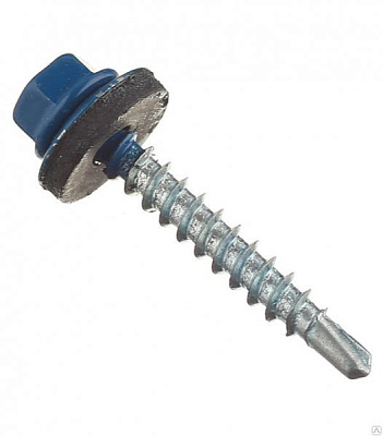 Саморез КРсв. 4,8х51 RAL-5005 (насыщ. синий) (60шт) - коробка с ок СФ