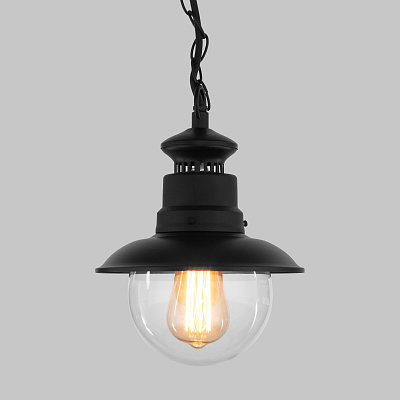 Светильник уличный подвесной Talli H,1XЕ27X60Вт, IP44 цвет:черный 