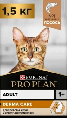 Корм PRO PLAN Кош КожШер Лосось 1.5кг