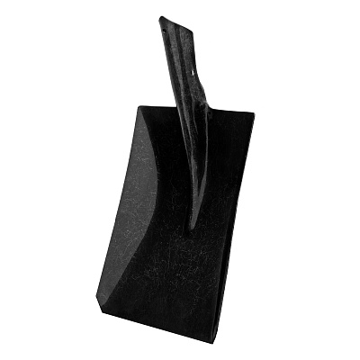 Лопата совковая "американка", рельсовая сталь, без черенка, Россия// Сибртех