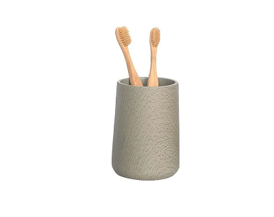 Стакан для зубных щеток Legno [W-RE0793АA-TB]
