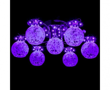 Светильник МЕГАПОЛИС - 70206/7 хром/синий+красный+фиолетовый****