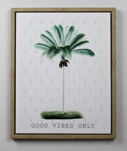 196376 Постер Пальма 40х50х2.5см