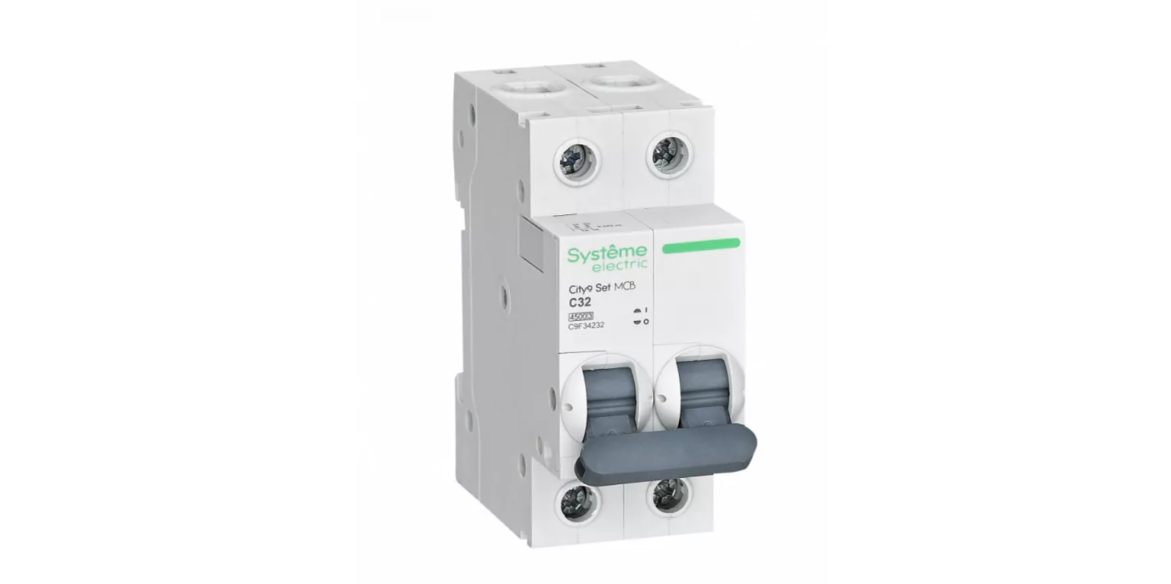 C9F34232 Автоматический выключатель 2P 32А City9 (АВ) С 4.5kA 230В Systeme Electric