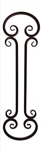 Балясина фигурная В-860мм, Ш-240мм 15мм БФ3