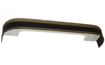 Карниз "Монарх 7 см" 3 ряда 2,4 венге 