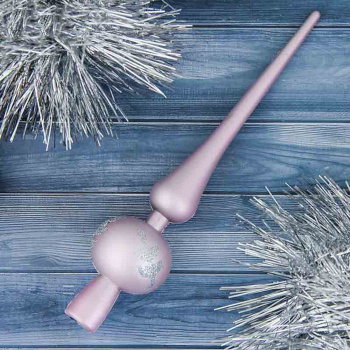 наконечник 14,5 см веточка розовый (набор 2 шт) 