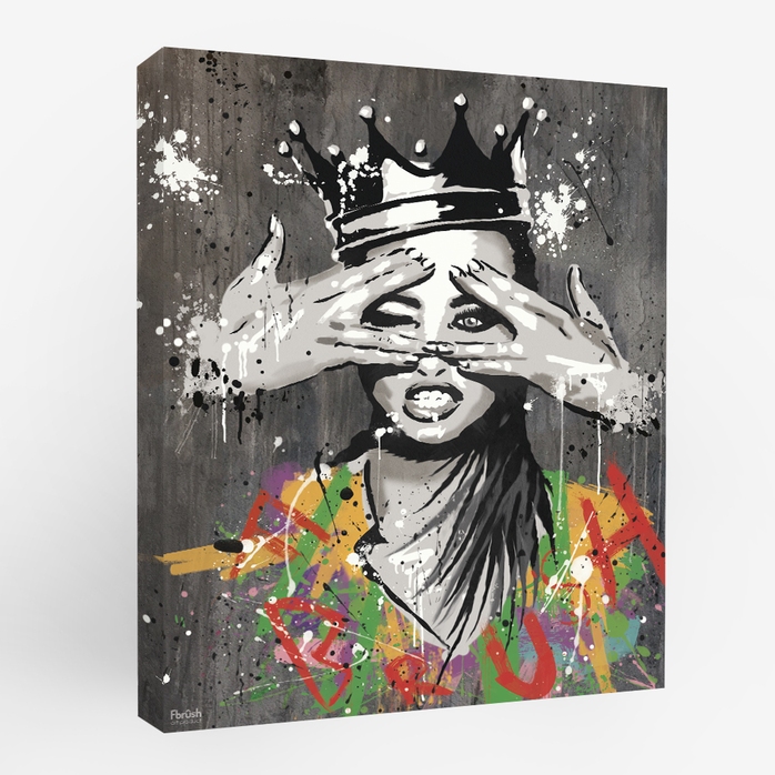 kt45-13423 Картина Королева красок 40х50 см.
