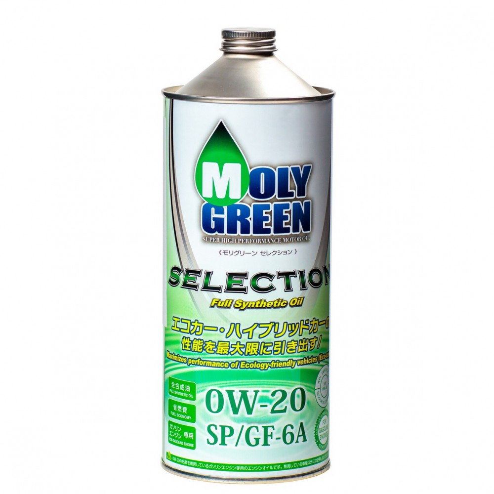 470085 Масло моторное 0W20 Molygreen Selection SP GF-6A Синтетическое 1л